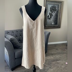 SHEIN Apron Corduroy Dress